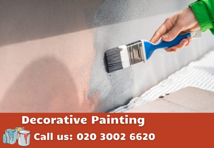 decorative painting Grove Park